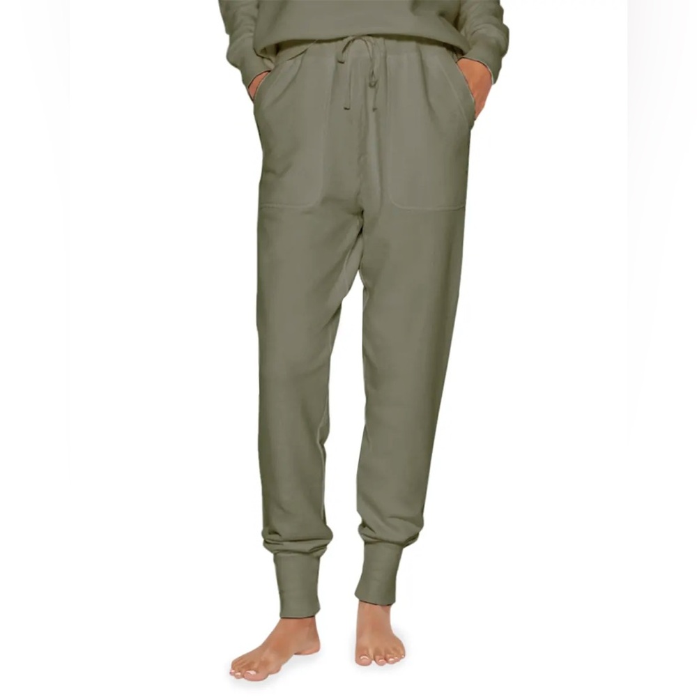 Equipment Olive Green Vida Cotton Joggers | Sz Large‎ | EUC